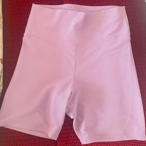 LoveShackFancy Lavender Bike Shorts